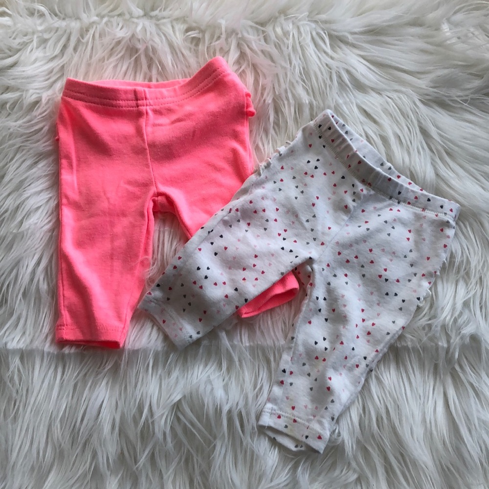 Newborn Ruffle Back Leggings